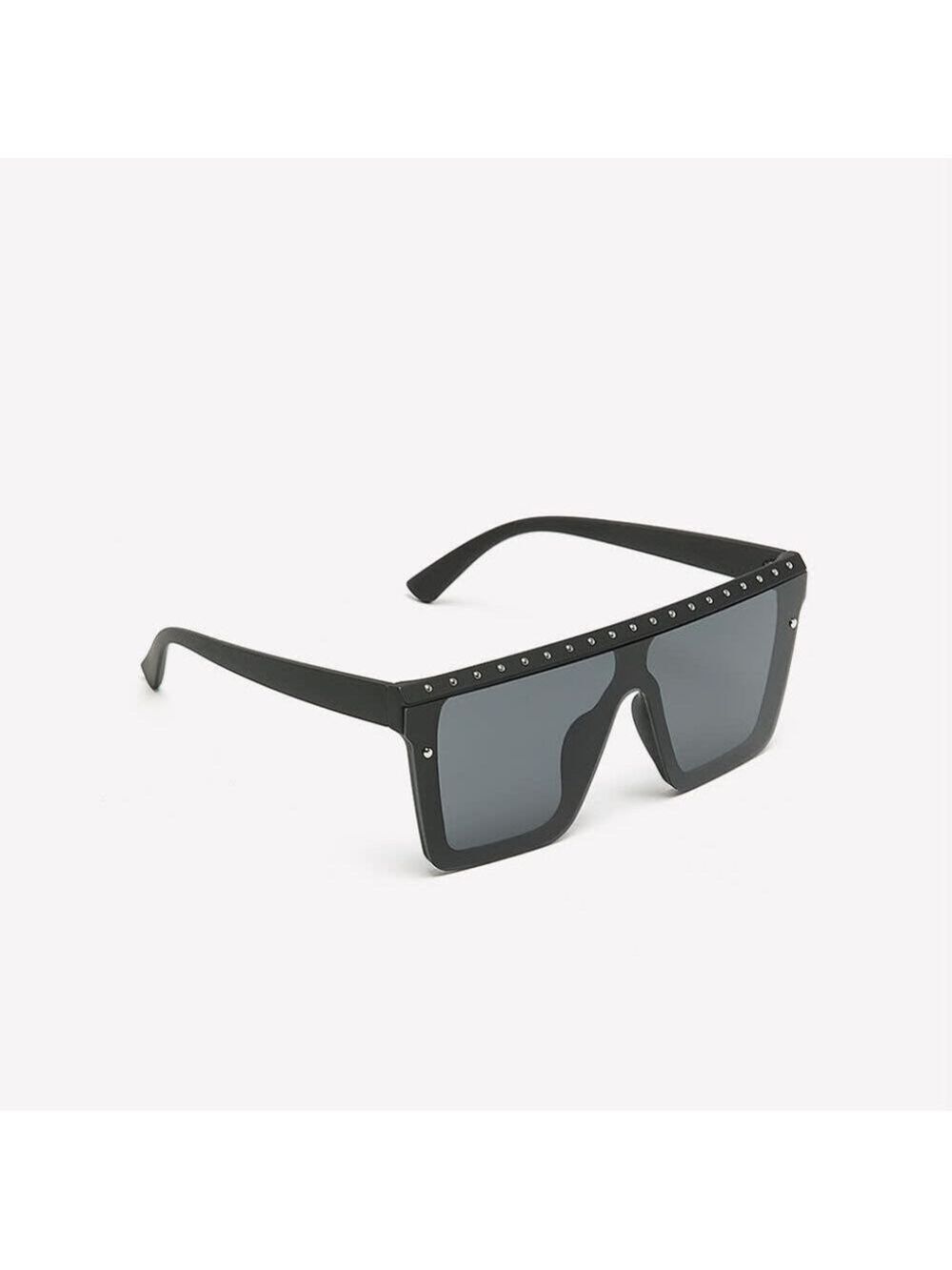 PENN. • Studded Shield-Lens Oversized Sunglasses